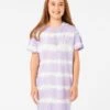 Cosmic Dye Tee Dress - Girls (8-16 Years) 1 Cosmic Dye Tee Dress - Girls (8-16 Years) -Wetsuits Ready 003gdr 0110 1