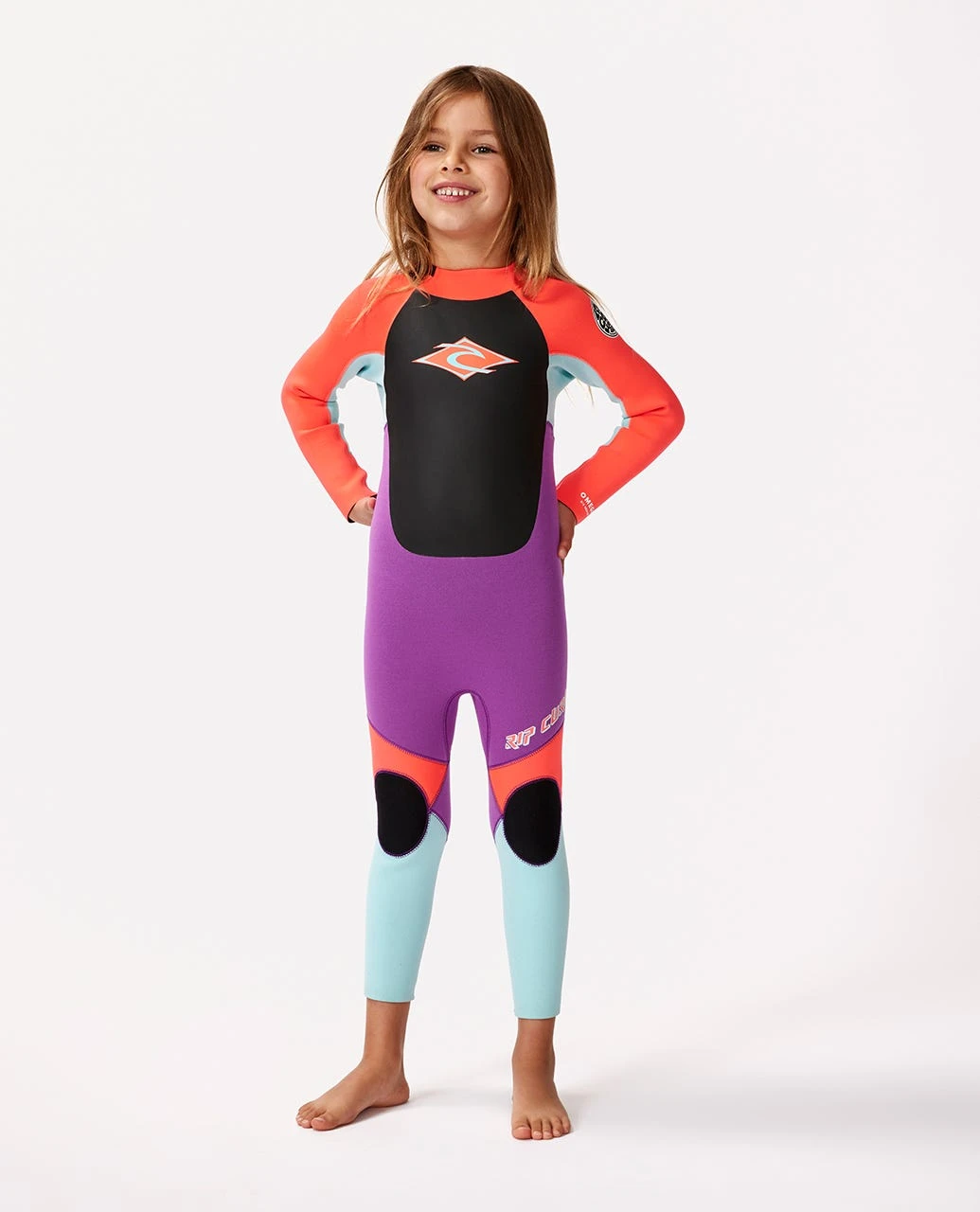 Groms Omega 3/2mm Full Length Back Zip Wetsuit Steamer 3 Groms Omega 3/2mm Full Length Back Zip Wetsuit Steamer