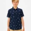 Paradise Palms Shirt - Boys (8-16 Years) -Wetsuits Ready 004bsh 0049 1