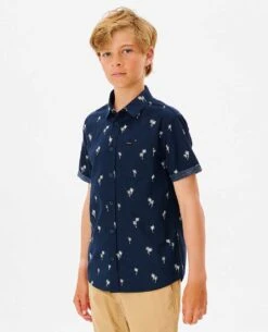 Paradise Palms Shirt - Boys (8-16 Years) -Wetsuits Ready 004bsh 0049 3