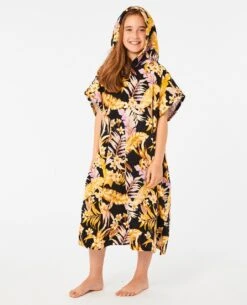 Swell Hooded Towel - Girls (8-16 Years) -Wetsuits Ready 005gto 0090 2