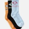 Boys Diamond Crew Sock - 3 Pack