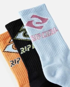 Boys Diamond Crew Sock - 3 Pack 8 Boys Diamond Crew Sock - 3 Pack -Wetsuits Ready 006bso 1691 3