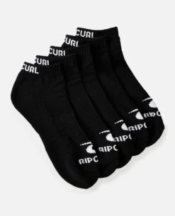Men's Brand Ankle Sock - 5 Pack