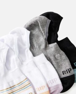 Women's Invisi Sock - 5 Pack -Wetsuits Ready 006wso 3282 3