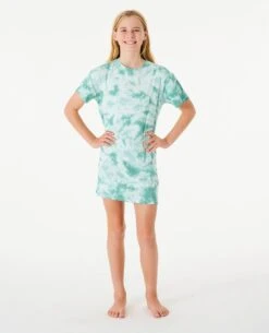 Desert Waves Dye Dress - Girl's (8-14 Years) -Wetsuits Ready 007gdr 0067 4