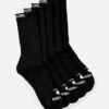 Men's Brand Crew Sock - 5 Pack -Wetsuits Ready 007mso 0090 1