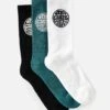 Mens Wetty Crew Sock - 3 Pack -Wetsuits Ready 009mso 3282 1