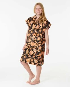 Mixed Hooded Towel - Girls (8-14 Years) -Wetsuits Ready 00agto 8264 4