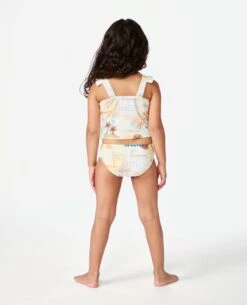 Sun Club Tankini Bikini Top - Girls (1-8 Years) -Wetsuits Ready 00ijsw 3282 2