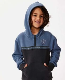 Shred Town 1/4 Zip Hoodie Jumper - Boys (1-8 Years) -Wetsuits Ready 00itfl 9435 1