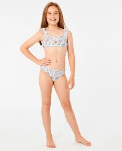 Cosmic Floral Bikini - Girls (8-16 Years) -Wetsuits Ready 00jgsw 3282 4