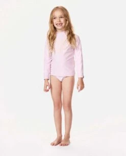 La Tropica Long Sleeve Rash Vest - Girls (1-8 Years)