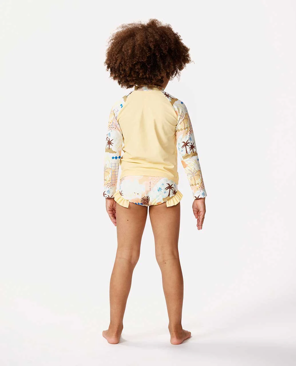 Sun Club Long Sleeve UV Swim Set - Girls (1-8 Years) 5 Sun Club Long Sleeve UV Swim Set - Girls (1-8 Years) - Image 3