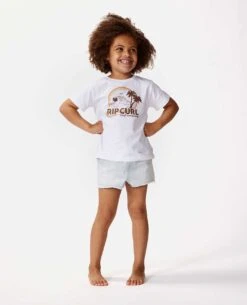 Rainbow Waves Tee - Girl (1-8 Years)