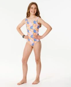 Surf Revival One Piece Swimsuit - Girls (8-14 Years) -Wetsuits Ready 00xgsw 0108 4