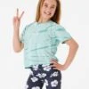 Desert Waves Crop Tee - Girl's (8-14 Years)