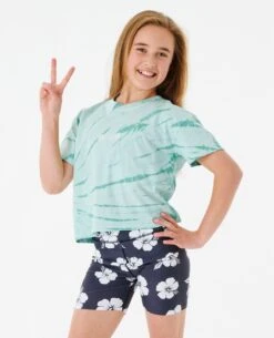 Desert Waves Crop Tee - Girl's (8-14 Years)