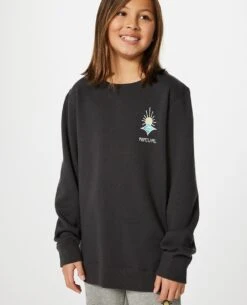 Surfboard Shred Crew Sweater - Boys (8-16 Years)
