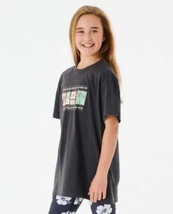 Desert Waves Relaxed Tee - Girl's (8-14 Years) -Wetsuits Ready 011gte 8264 2