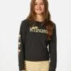 Surf Revival Long Sleeve Tee - Girls (8-14 Years) 2 Surf Revival Long Sleeve Tee - Girls (8-14 Years) -Wetsuits Ready 01dgte 8264 1