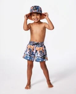 Static Youth Volley Boardshorts - Boys (1-8 Years)