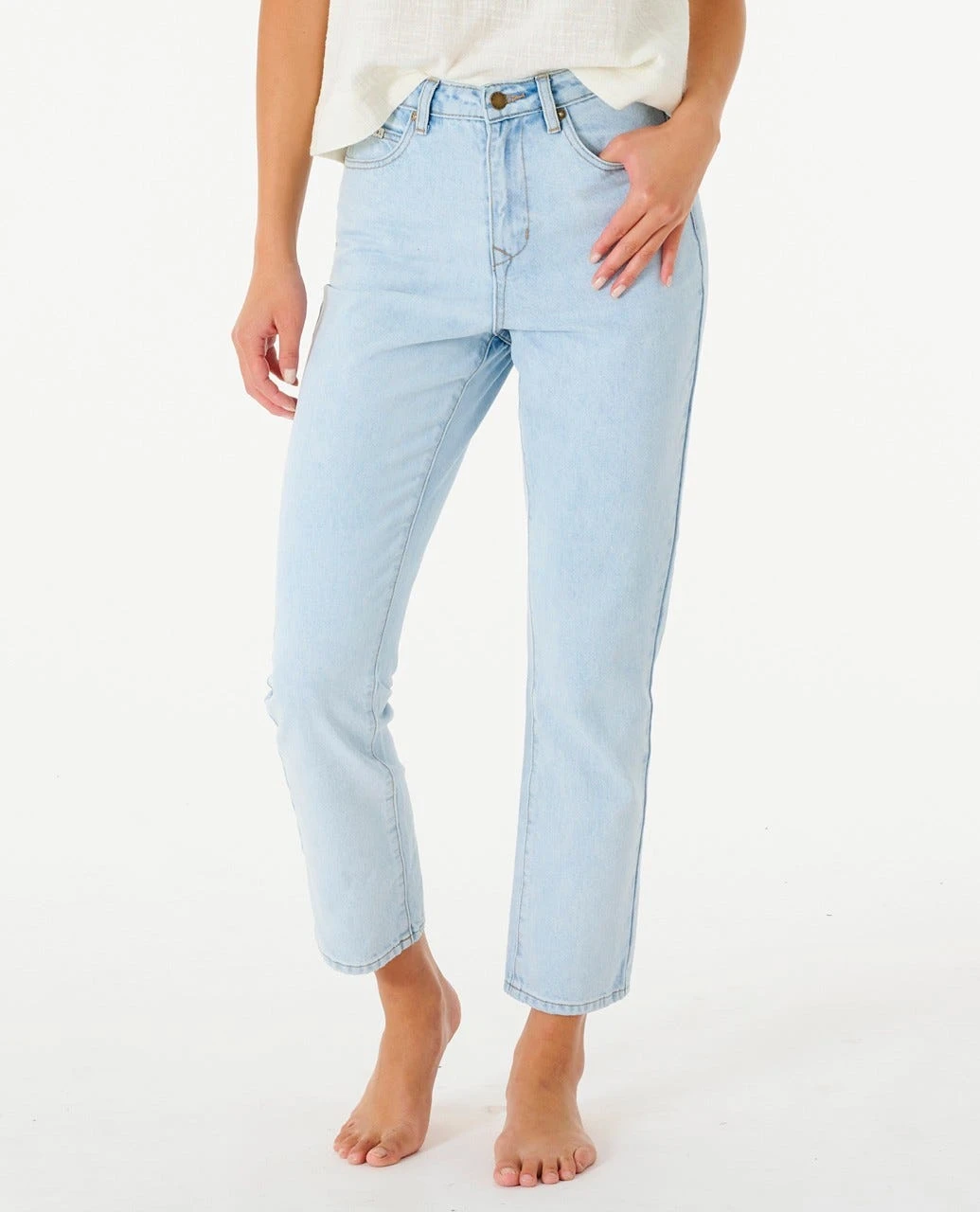 Marshall High Waisted Straight Leg Jean 3 Marshall High Waisted Straight Leg Jean