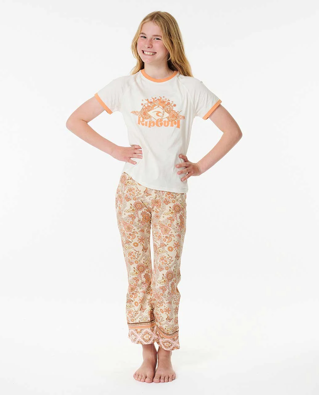 Sun Catcher Ringer Tee - Girl (8-14 Years) 6 Sun Catcher Ringer Tee - Girl (8-14 Years) - Image 4