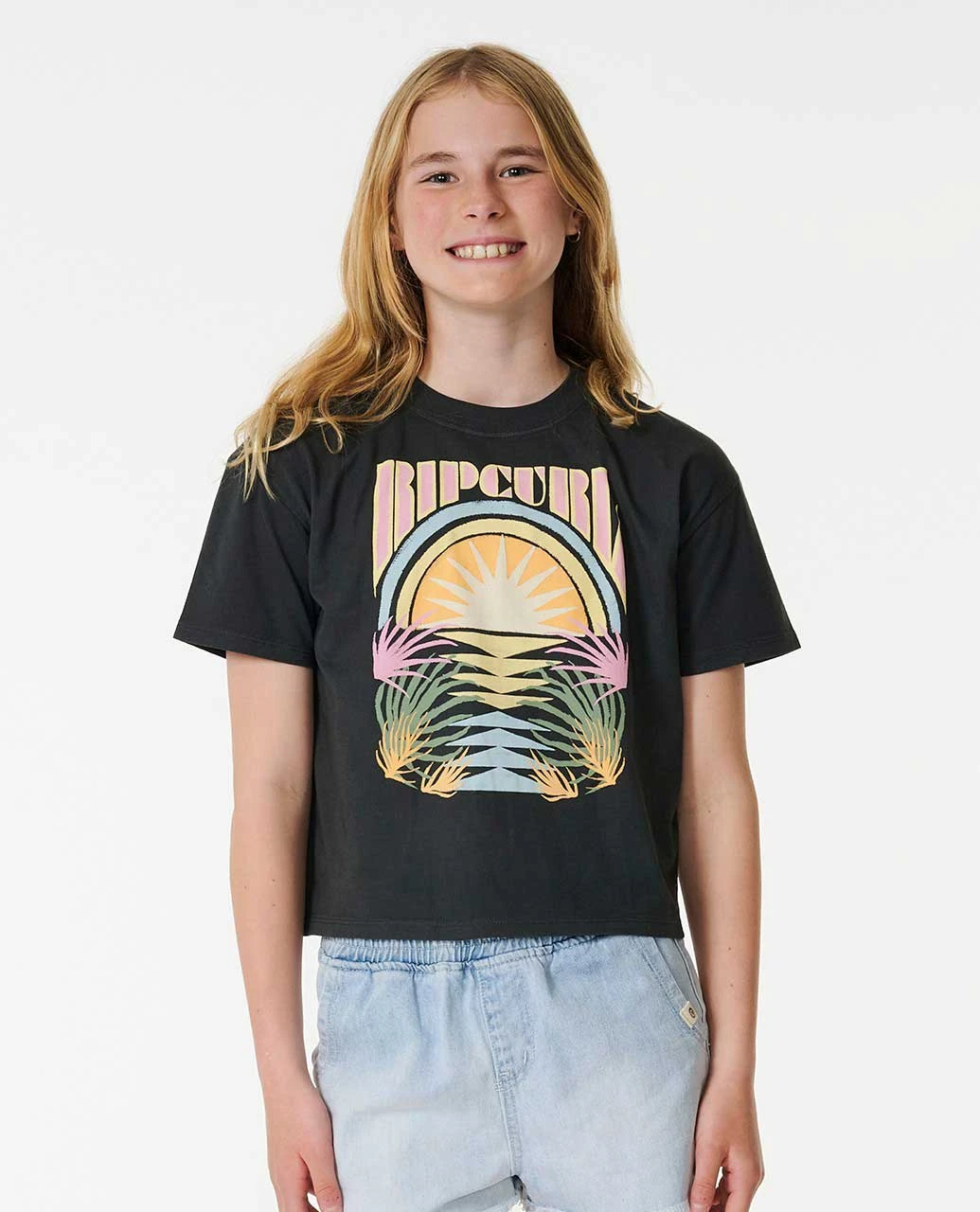 Glow Heritage Crop Tee - Girls (8-14 Years) 3 Glow Heritage Crop Tee - Girls (8-14 Years)