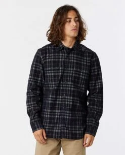 Saltwater Culture Cord Plaid Shirt