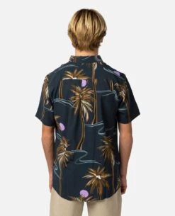 Brushed Palm Floral Shirt -Wetsuits Ready 022msh 0291 2