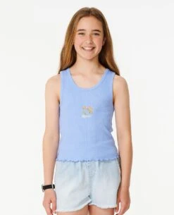 Sun Catcher Rib Tank - Girls (8-14 Years)