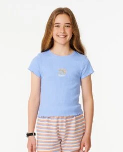 Sun Catcher Rib Tee - Girls (8-14 Years)
