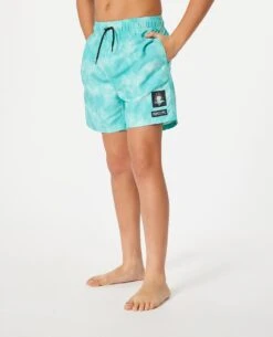 Shred Tie Dye Volley Boardshort - Boys (8-16 Years)