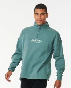 Fader Oval 1/4 Zip Crew -Wetsuits Ready 03wmfl 3136 3