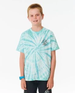 Shred Rock Tie Dye Tee - Boys (8-16 Years)