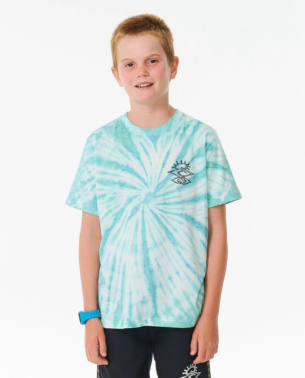 Shred Rock Tie Dye Tee - Boys (8-16 Years) 3 Shred Rock Tie Dye Tee - Boys (8-16 Years)
