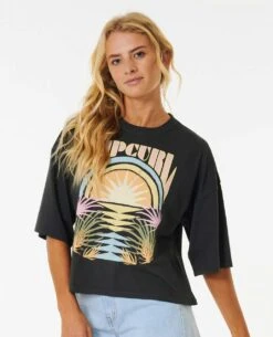Glow Heritage Crop Tee -Wetsuits Ready 07ewte 8264 3