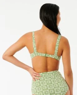 Summer Check Jacquard Crop Bikini Top -Wetsuits Ready 07twsw 0060 3 1