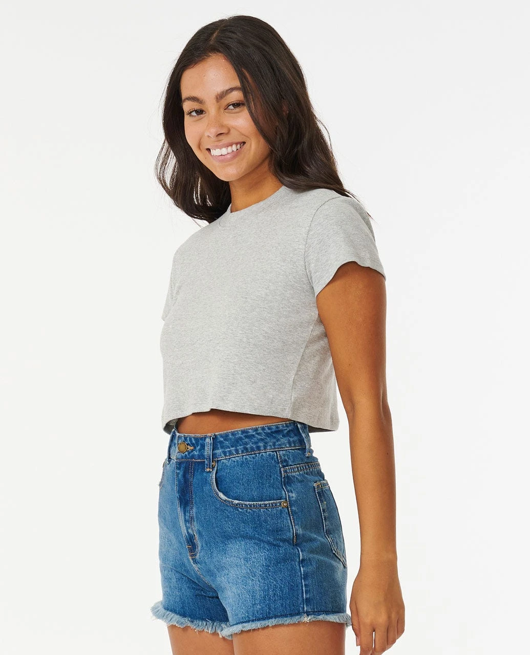 Classic Ribbed Tee 6 Classic Ribbed Tee - Image 4