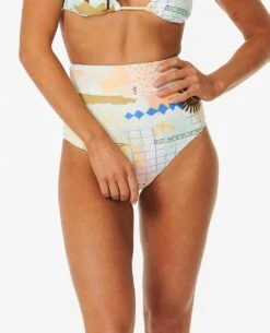 Sun Club High Rise Cheeky Coverage Bikini Bottom -Wetsuits Ready 0a2wsw 3282 1