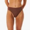 Premium Surf High Waist Cheeky Coverage Bikini Bottoms -Wetsuits Ready 0bswsw 0009 1