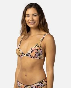 Mystic Floral Fixed Triangle Bikini Top 8 Mystic Floral Fixed Triangle Bikini Top -Wetsuits Ready 0bwwsw 0090 3