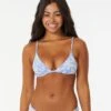 Holiday Tropics Triangle Bikini Top