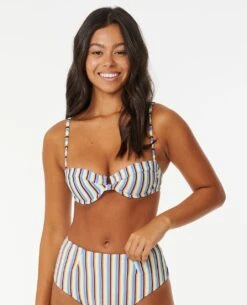Tropics Stripe Balconette BIkini Top -Wetsuits Ready 0c3wsw 3282 3