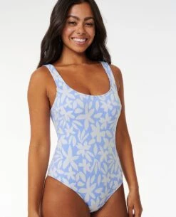 Holiday Tropics Good Coverage One Piece Swimsuit