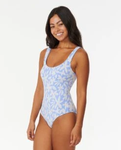 Holiday Tropics Good Coverage One Piece Swimsuit -Wetsuits Ready 0c7wsw 8962 3