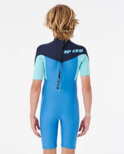Boys Dawn Patrol Short Sleeve Back Zip 2mm Wetsuit -Wetsuits Ready 112bsp 0070 3