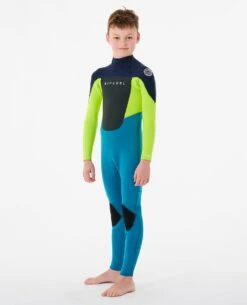 Junior's Omega 4/3 Back Zip Wetsuit (8 - 16 Years) -Wetsuits Ready 113bfs 0049 2