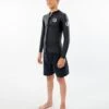 Dawn Patrol Long Sleeve Front Zip Jacket - Boys (8-16 Years) 1 Dawn Patrol Long Sleeve Front Zip Jacket - Boys (8-16 Years) -Wetsuits Ready 113bwj 0090 1